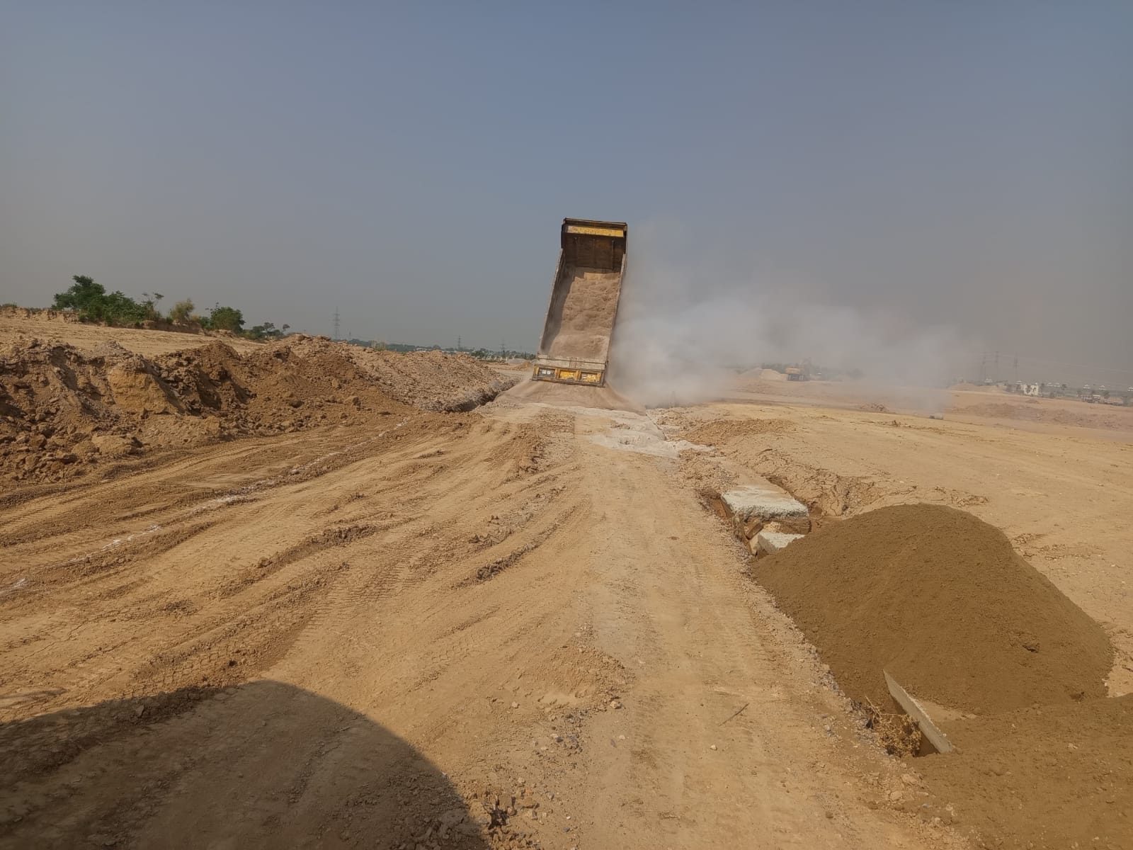 Infrastructure works at Eighteen, Islamabad